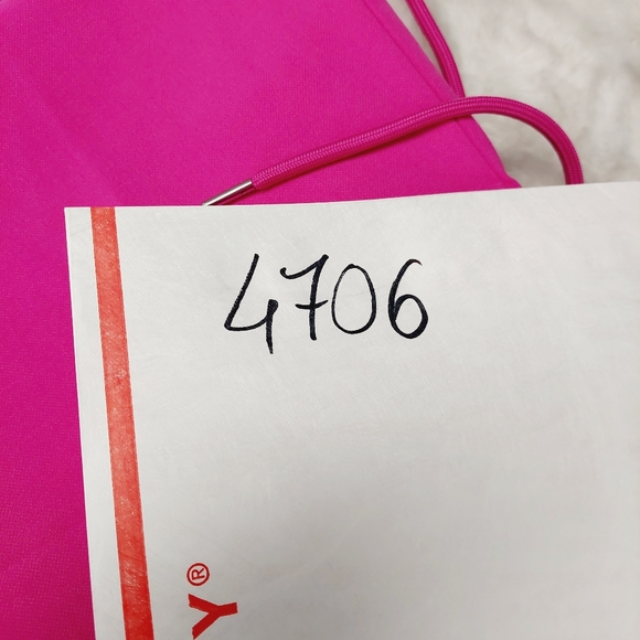 NEW French Connection Bright Pink Drawstring Athleisure Casual Pants P4706 - Picture 8 of 8